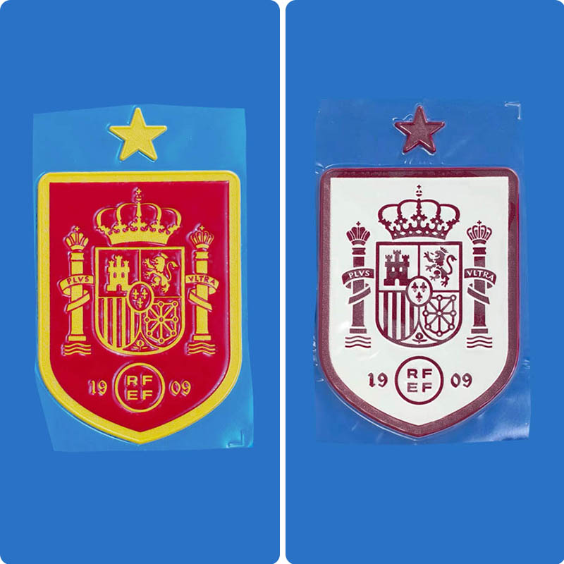Football Team Emblem 2026 Spain Home Badge Team Shield Commemorative Badge