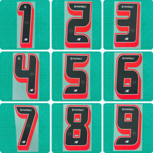 Football Idol Numbers 2025-26 Sao Paulo Home Football Jersey Number Team numbers and names