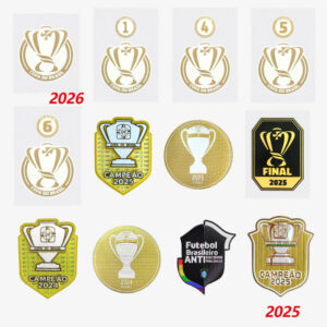 Football Patch Corinthians 2026 Campeão Champion Badge Palmeiras Team Honor Badge Sao Paulo