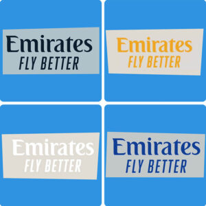 Jersey Adhesive Patch Paper 2024 2025 Real Madrid Team sponsor stickers (Front)