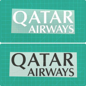 Jersey Adhesive Patch Paper 2024 PSG Paris Team sponsor stickers (Front)