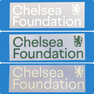 Jersey Adhesive Patch Paper 2025 2026 Chelsea Team sponsor stickers (Behind)