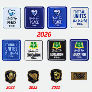 2022 Argentina Messi Football Patch Germany 2026 FIFA World Cup Germany Champion Badge France Team Honor Badge Spain