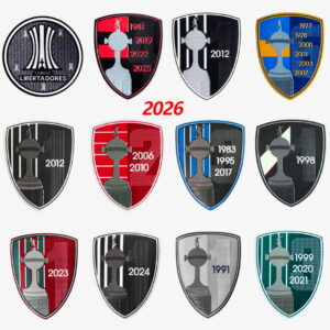Flamengo Football Patch Corinthians 2026 Libertadores Patch Boca Juniors Team Honor Badge Internacional