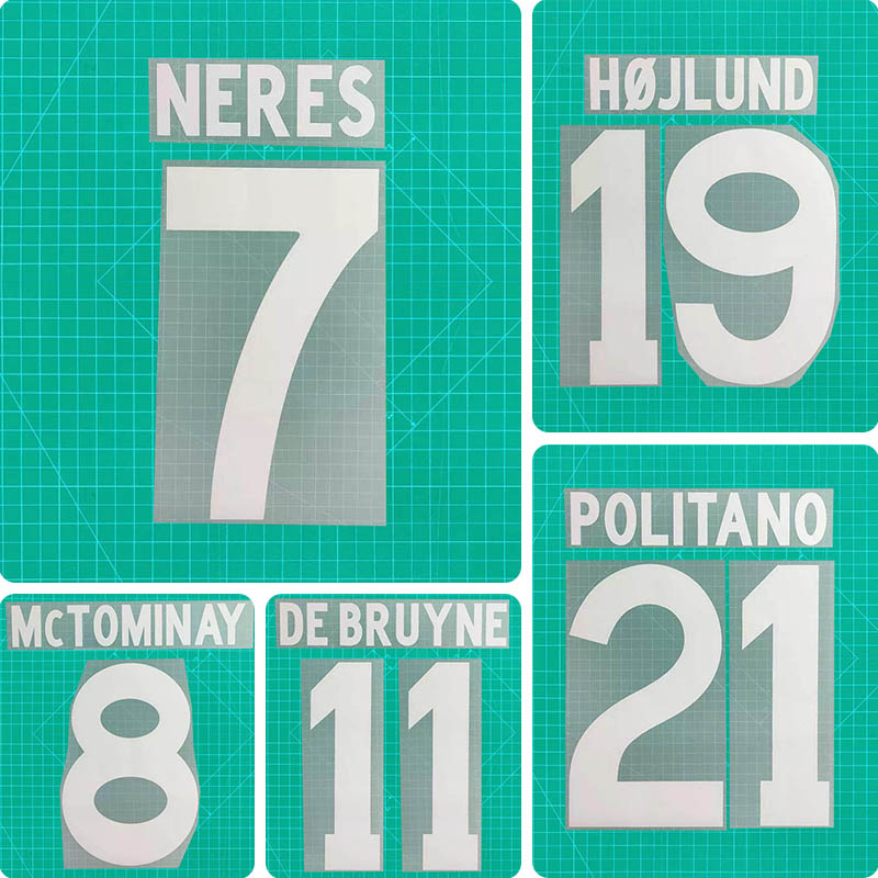 Football Idol Numbers 2026-27 Napoli Home Football Jersey Number NERES Team numbers and names Mc TOMINAY