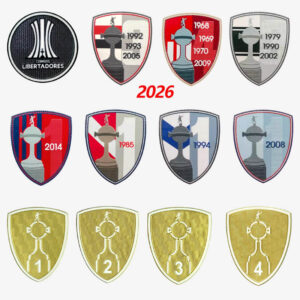 River Plate Football Patch Boca Juniors 2026 Libertadores Patch River Plate Team Honor Badge Penarol